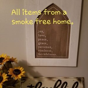 Smoke Free Home Items